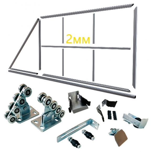 Комплект ворот для самостоятельной сварки КССТ2Ф